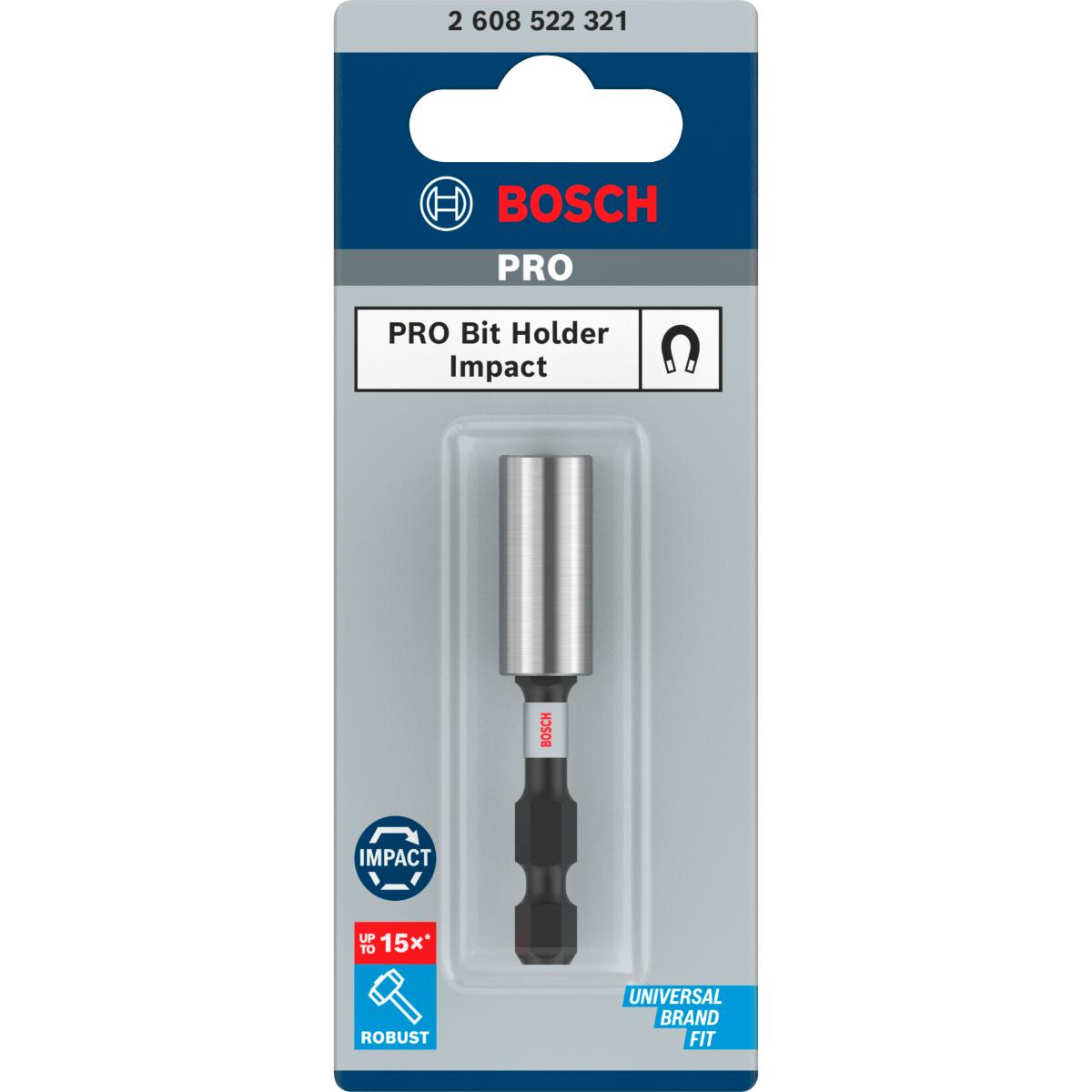 Bosch PRO Impact Control Standard-Bithalter, 1-tlg., 1/4 Zoll, L 60 mm