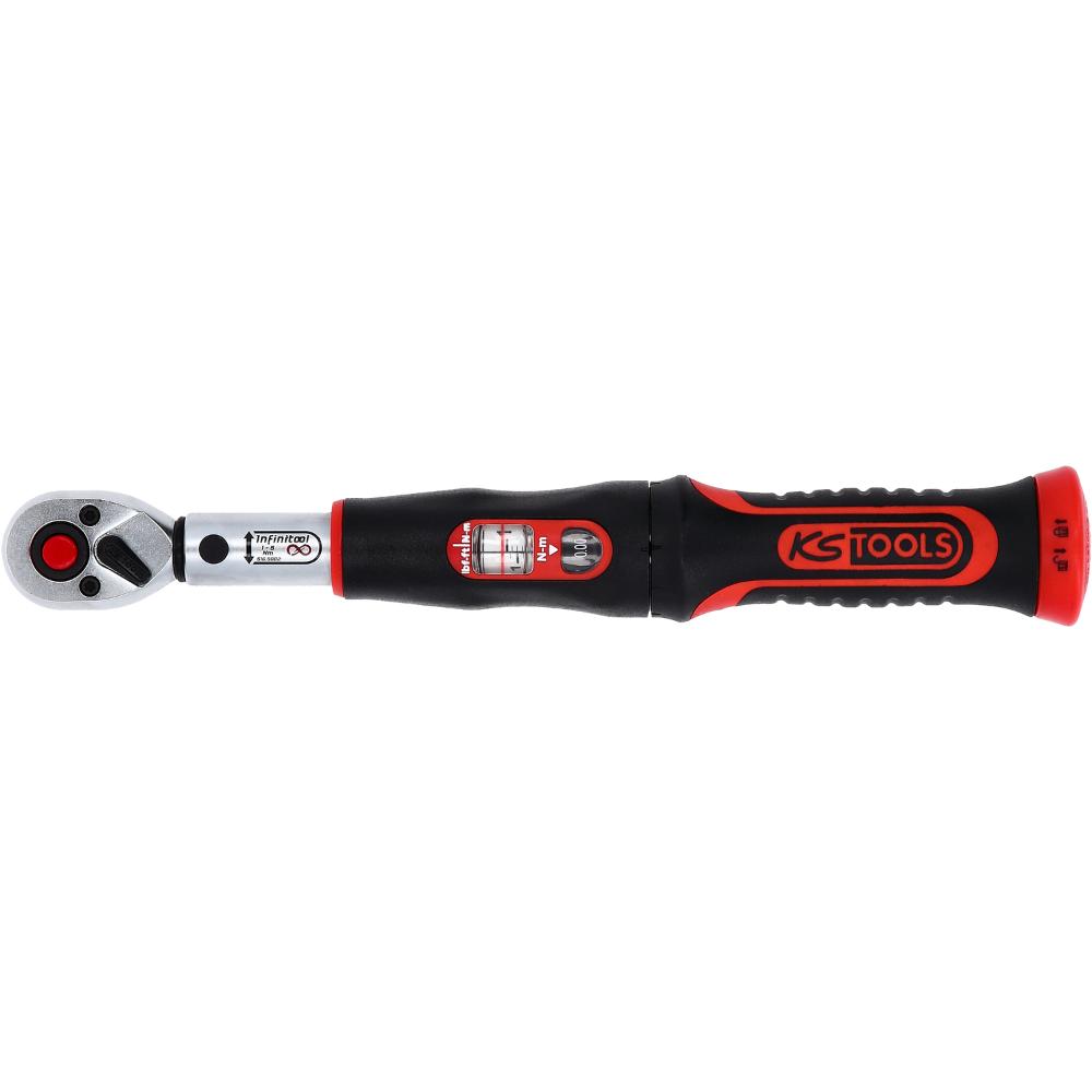 KS Tools 1/4 Zoll INFINITOOL Ratschen-Drehmomentschlüssel, 1-5 Nm