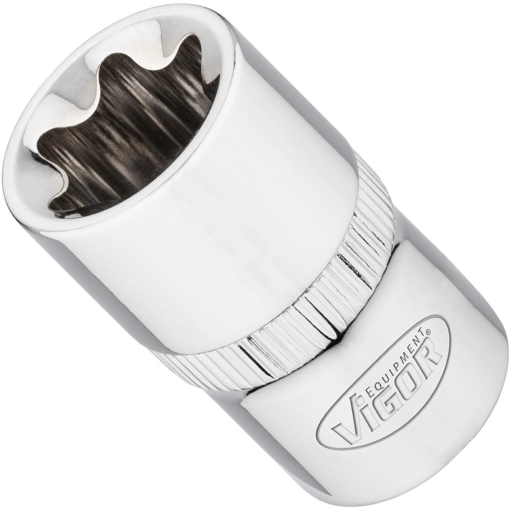 VIGOR T Steckschlüsseleinsatz - 1/2 Zoll (12,5 mm) Vierkant