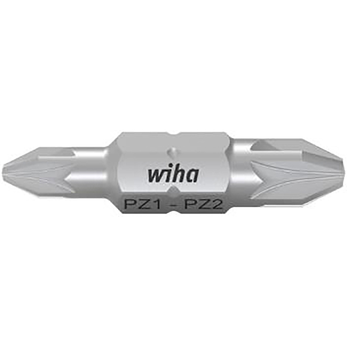 Wiha Bit Set Doppelbit Pozidriv (PZ1/PZ2) 10-teiliges Set in Box