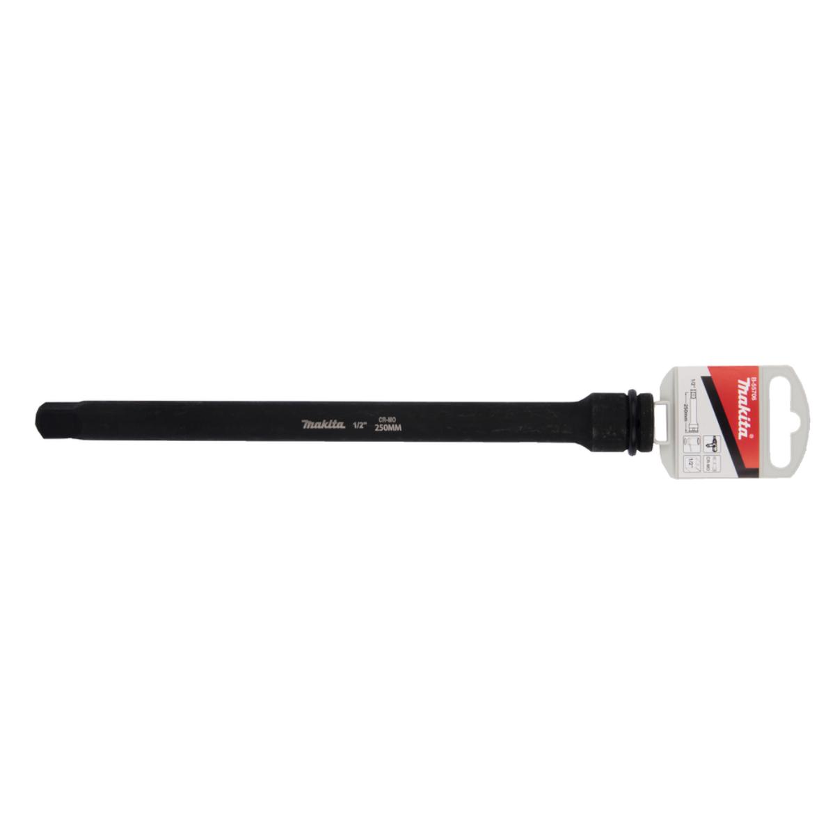 Makita Schlagnuss-Verlängerung 1/2 Zoll - 250 mm inkl. Sicherungsstift und O-Ring - B-55706