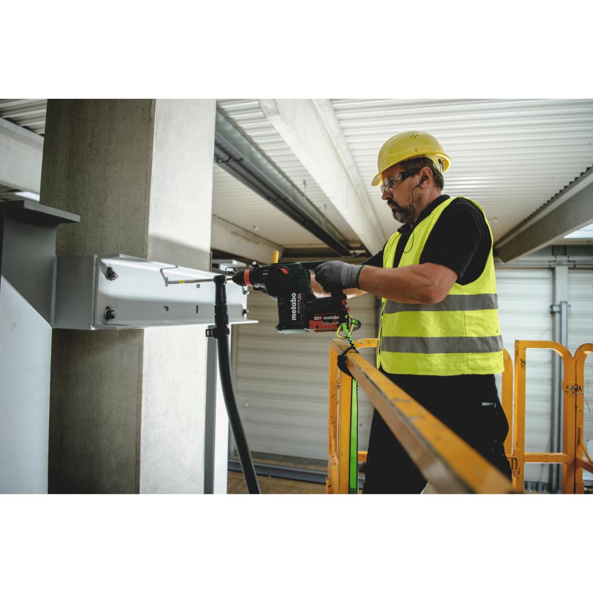 Metabo Akku-Kombihammer KH 18 LTX BL 35 Q - 2x 8,0 Ah, ASC 145, metaBOX 185 XL