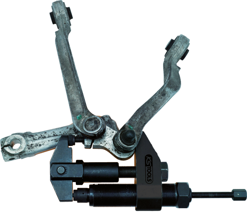 KS Tools Klemmschrauben-Ausdrücker ohne Hydraulikspindel, 3-tlg