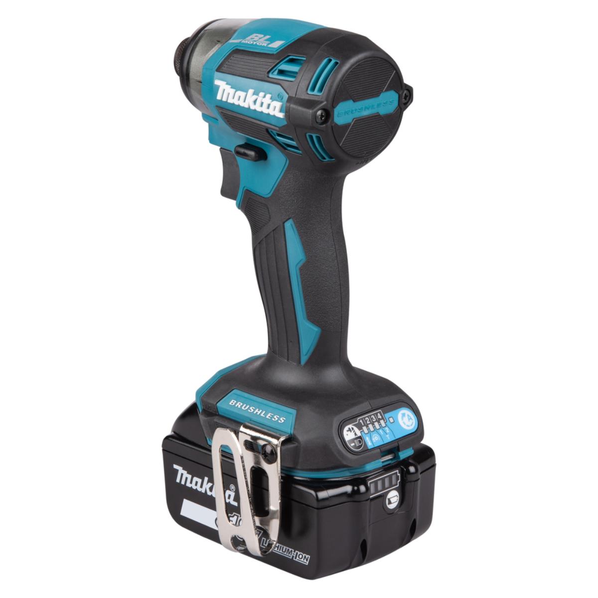 Makita Akku-Schlagschrauber LXT 18V 1/4 Zoll - 180 Nm - 0-3.800 U/min - DTD173RTJ