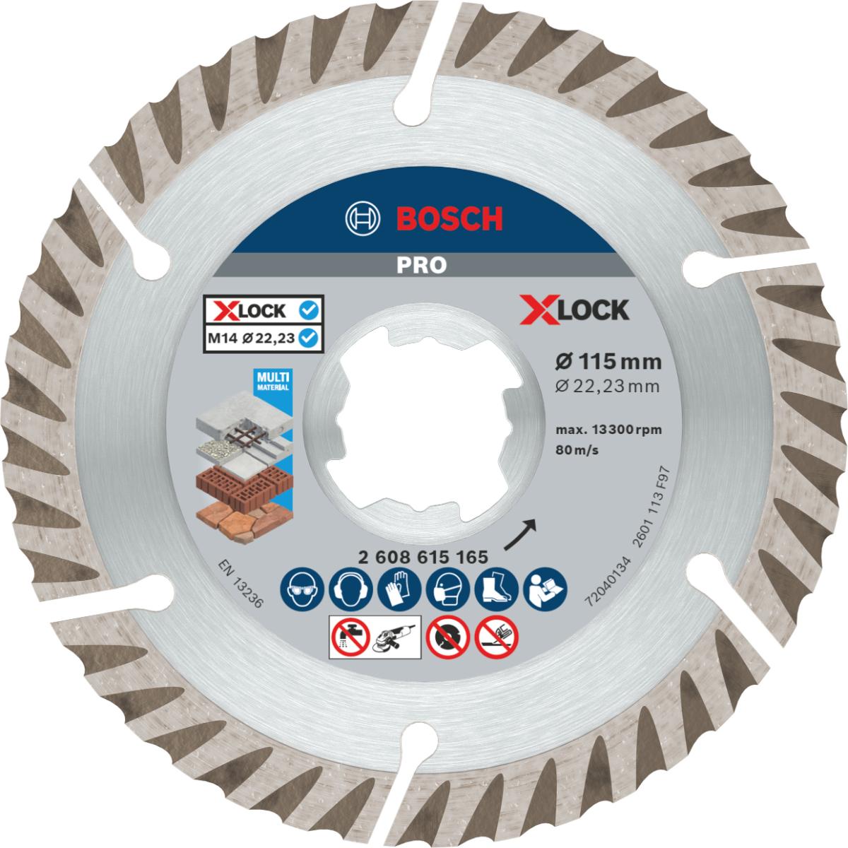 Bosch PRO Trennscheibe X-LOCK Standard for Universal