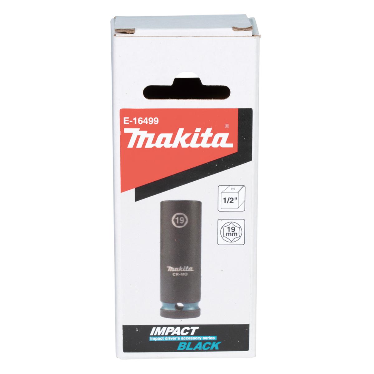 Makita Schlagnuss 1/2 Zoll lang Impact Black