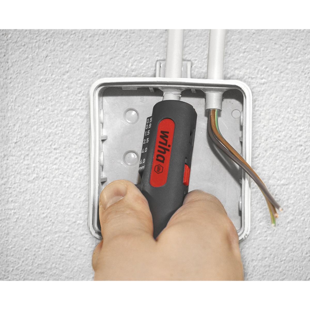 Wiha Abisolier-Multitool für Rundkabel