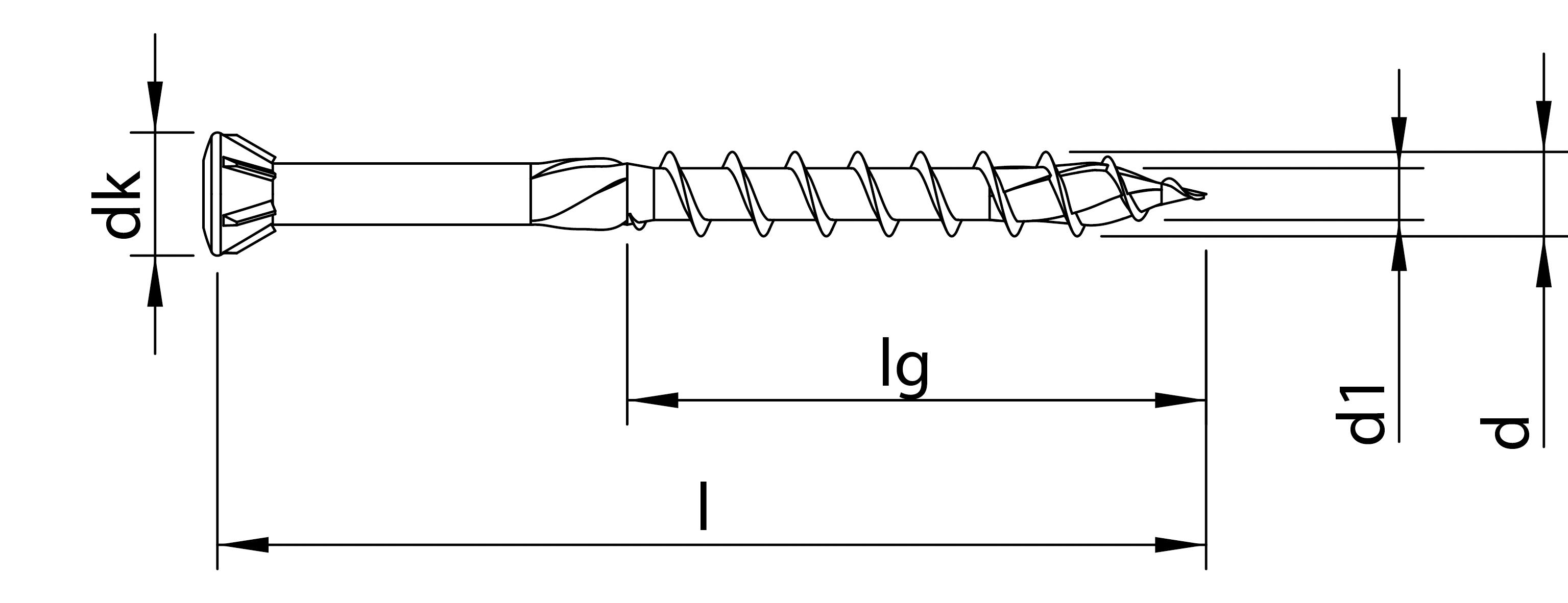 HECO TOPIX-plus Glasleistenschraube 3,5 x 50mm TG T-Drive 500 St.