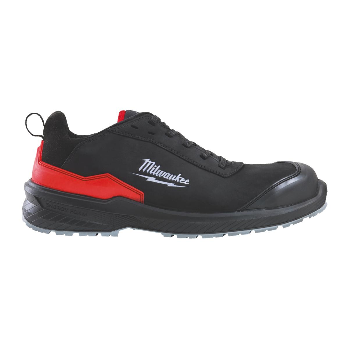 Milwaukee FLEXTRED S3S Sicherheits-Halbschuh Leder schwarz