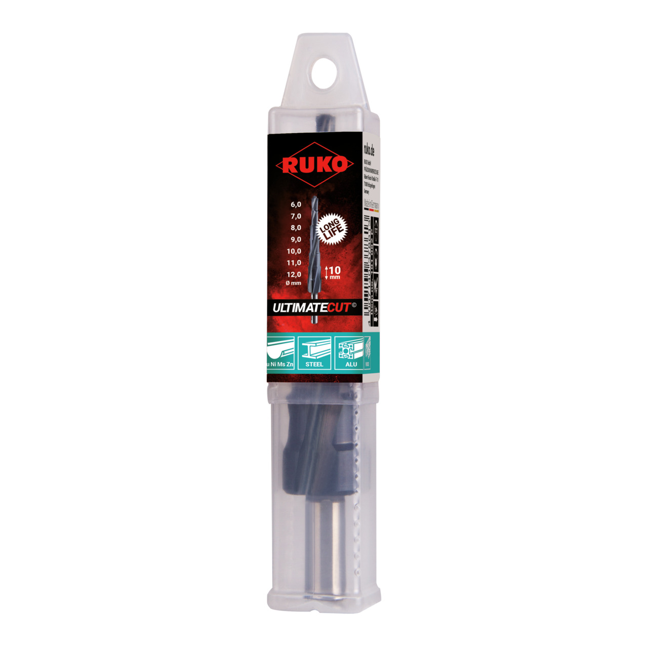 RUKO ULTIMATECUT Multidrill HSS RUnaTEC spiralgenutet mit Turbo-Spitze
