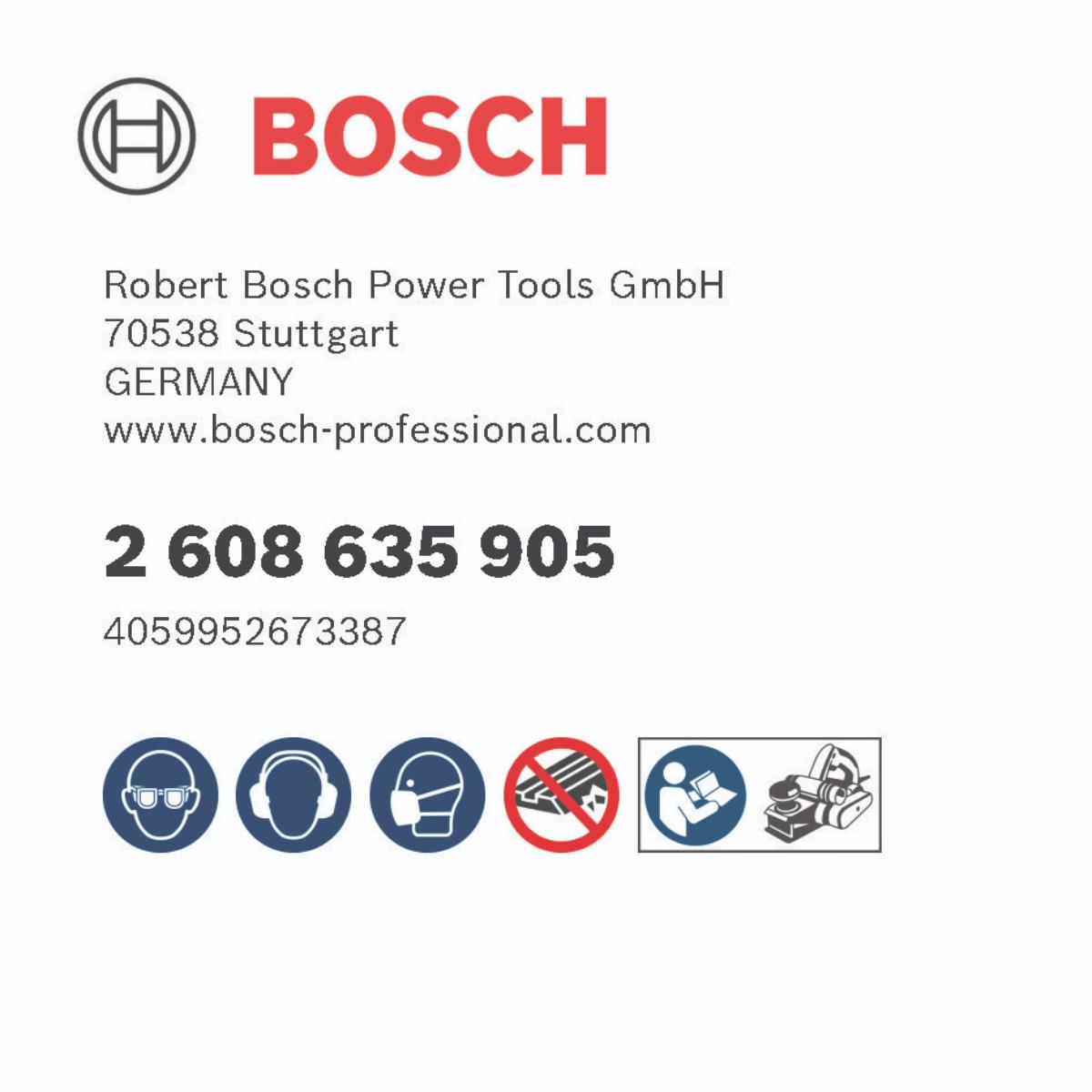 Bosch PRO Hobelmesser, 82 x 29 x 3 mm, 2 Stück