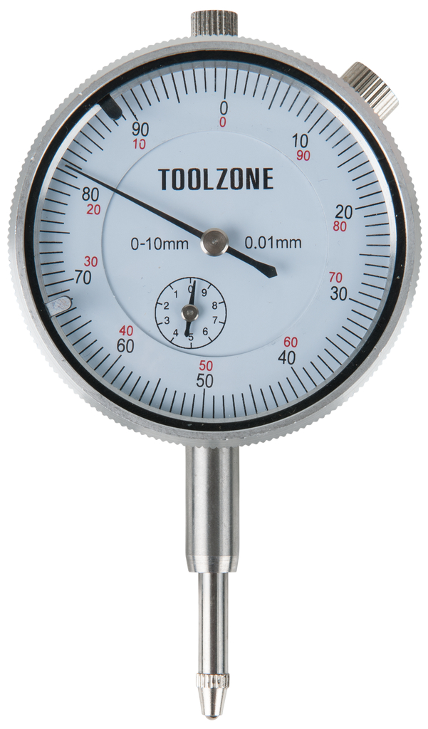 KS Tools Messuhr Ø 51,0 mm (0 - 10,0 x 0,01 mm), 103 mm