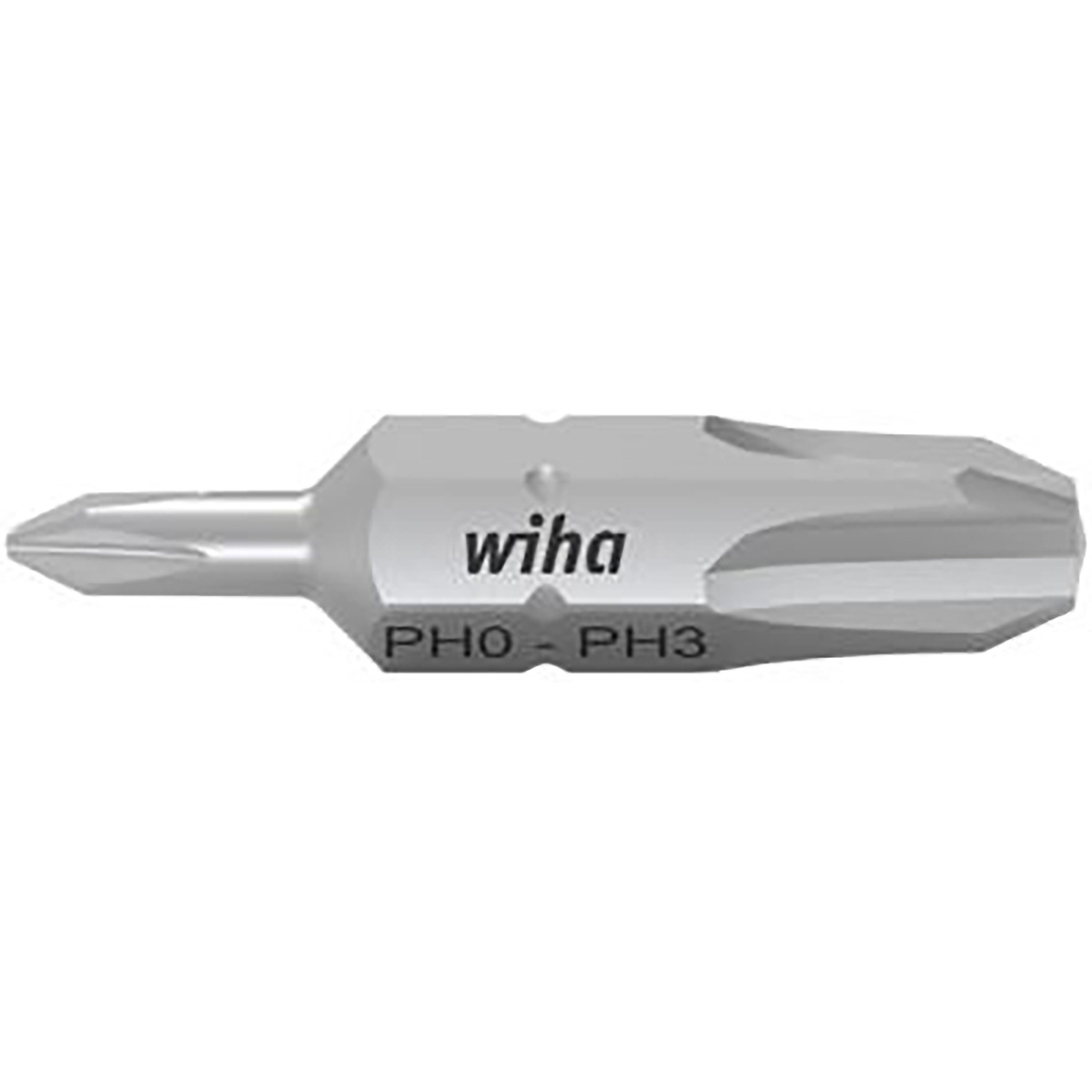 Wiha Bit Set Doppelbit Phillips (PH0/PH3) 10-teiliges Set in Box