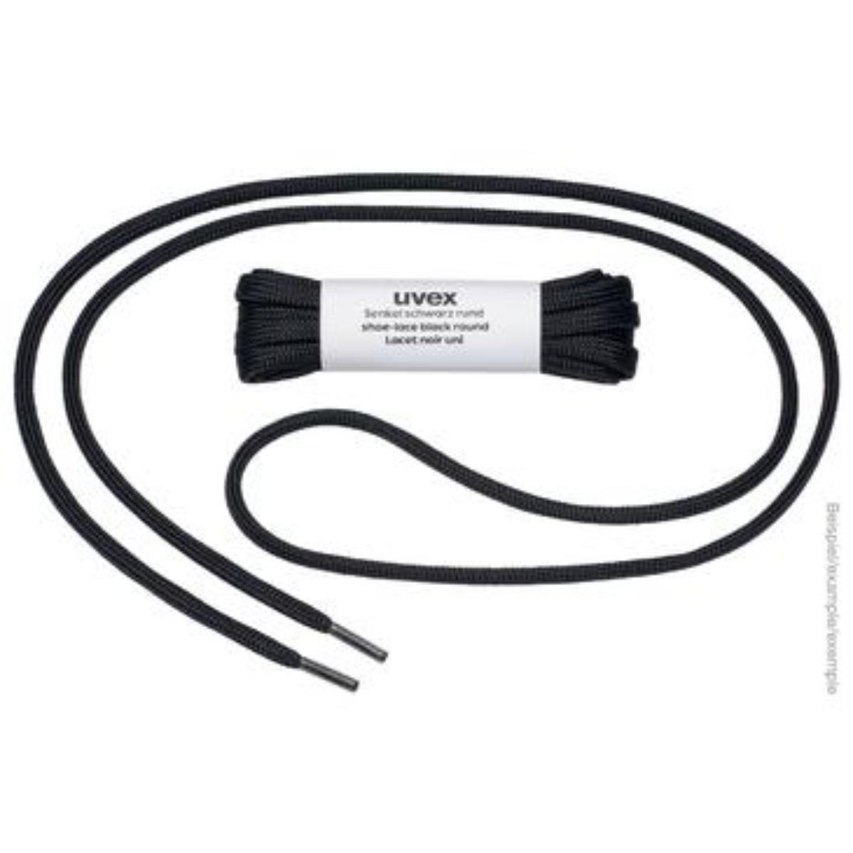 Uvex Schnürsenkel rund schwarz 100 cm