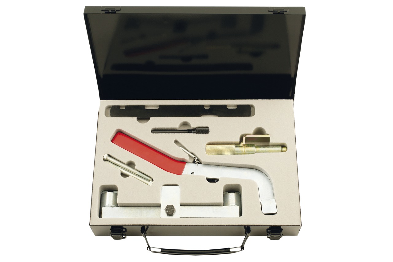 KS Tools Motoreinstell-Werkzeug-Satz für Volvo, 7-tlg