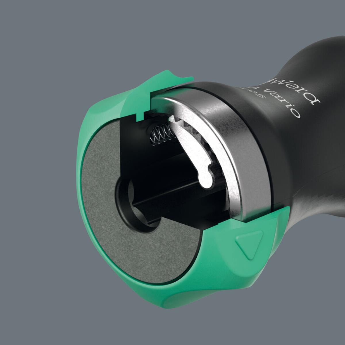 Wera 80 RA Vario Handhalter mit Ratschenfunktion, 6 x 113,5 mm