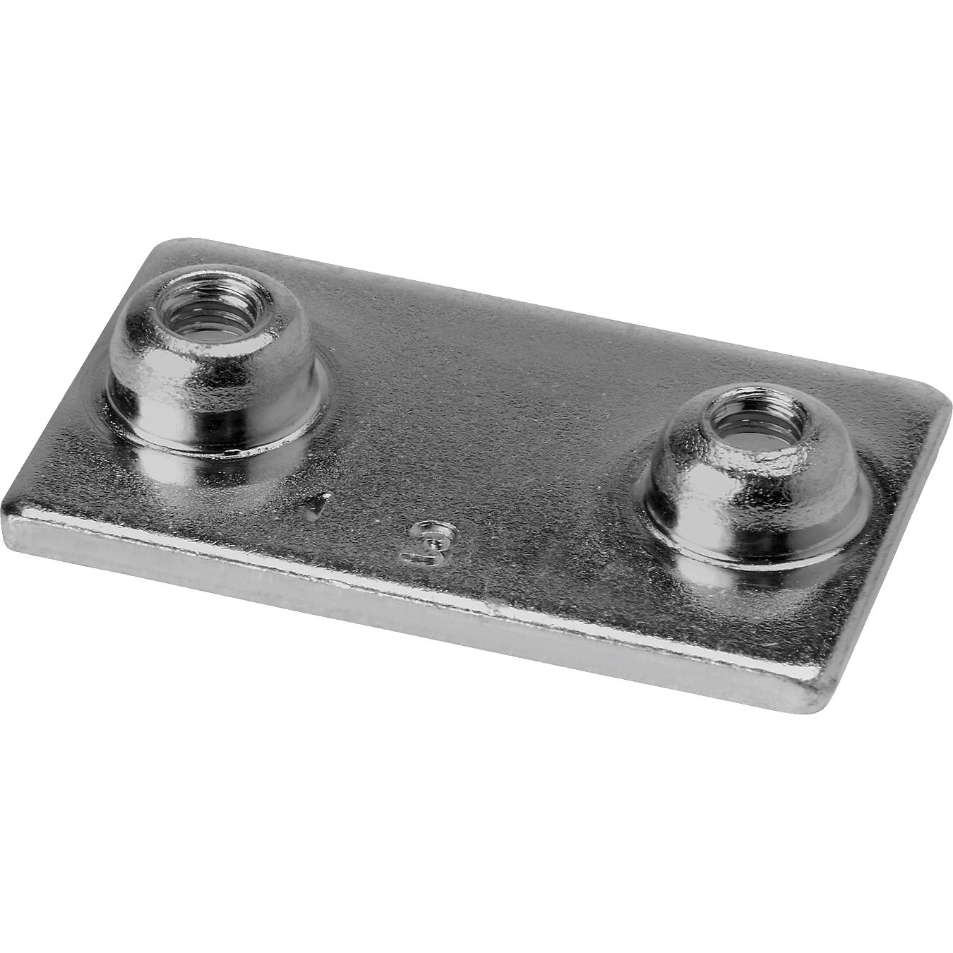 Grundplatten für Rohrschellen 2 Löcher