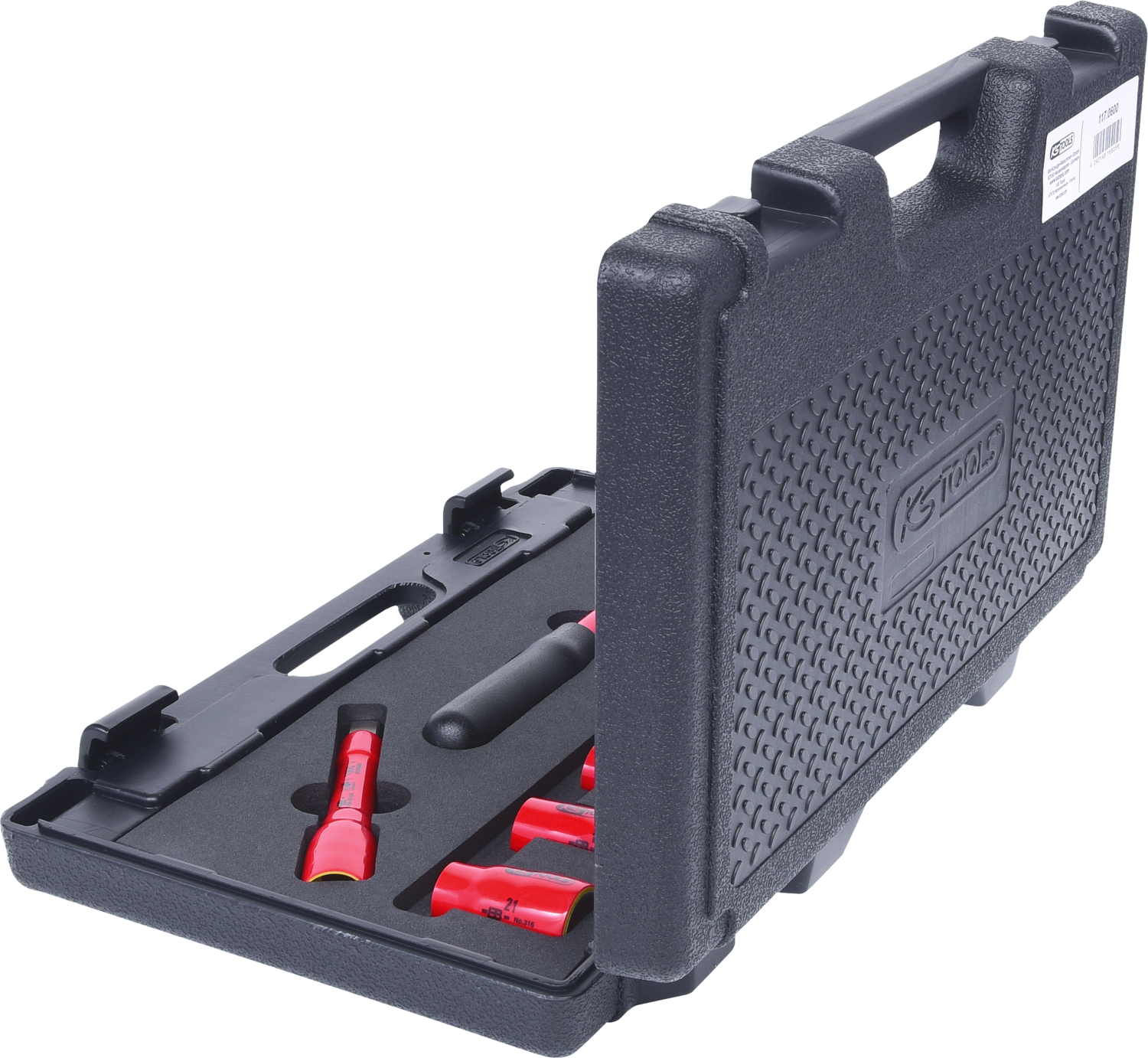 KS Tools 1/2" Steckschlüssel-Satz mit isolierten Werkzeugen, 9-tlg