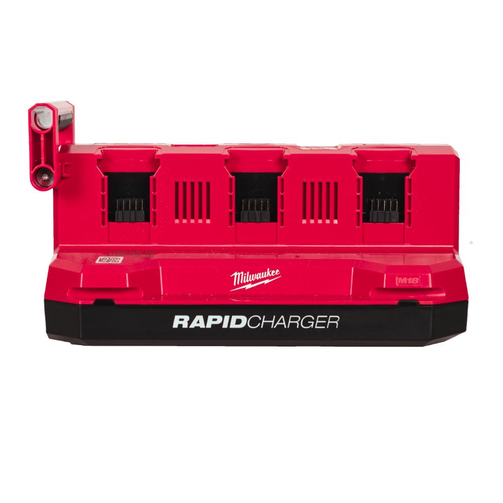 Milwaukee M18 PACKOUT 6-fach Schnellladegerät M18MPC6