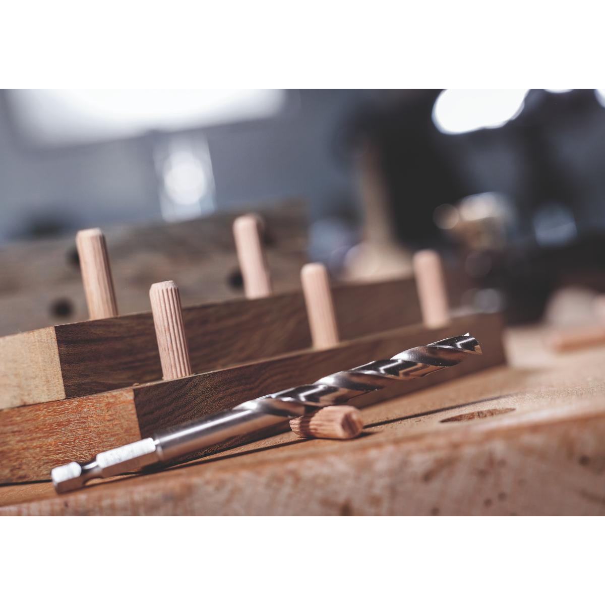 Bosch PRO Wood HSS-Holzspiralbohrer, 10x87x133 mm