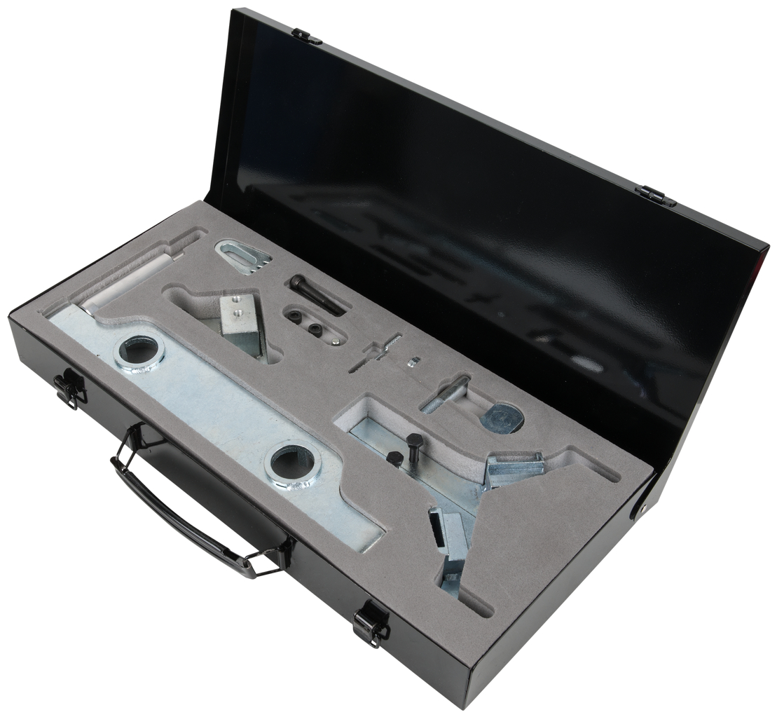 KS Tools Motoreinstell-Werkzeug-Satz für Opel - Saab - Chevrolet, 18-tlg