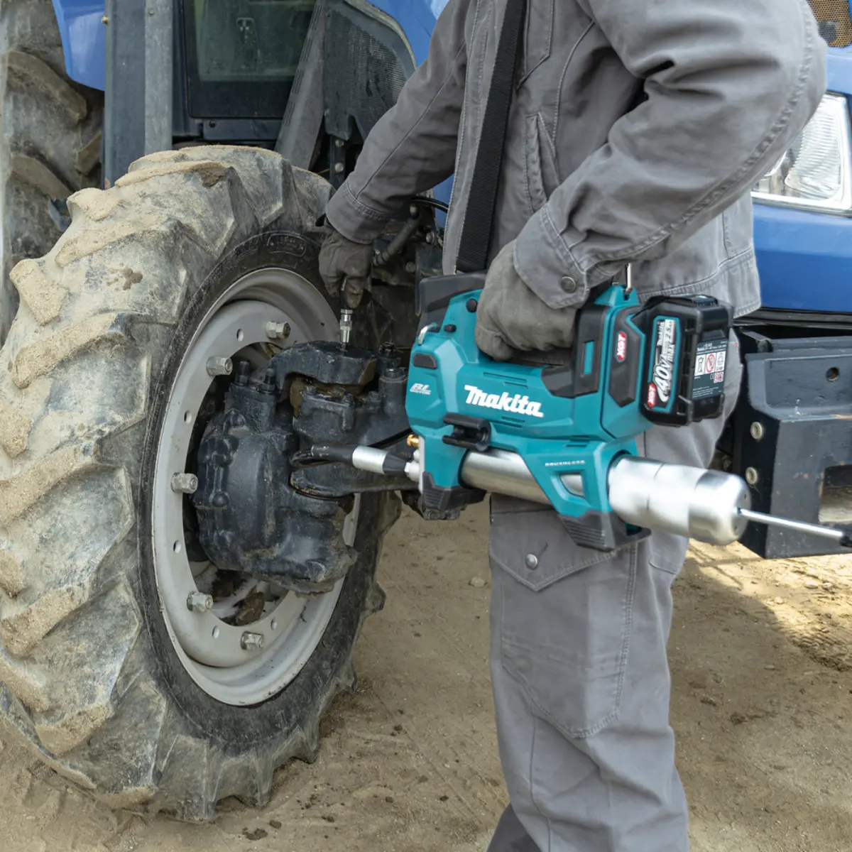 Makita Akku-Fettpresse XGT 40V max. (ohne Akku, ohne Ladegerät) - GP001GZ