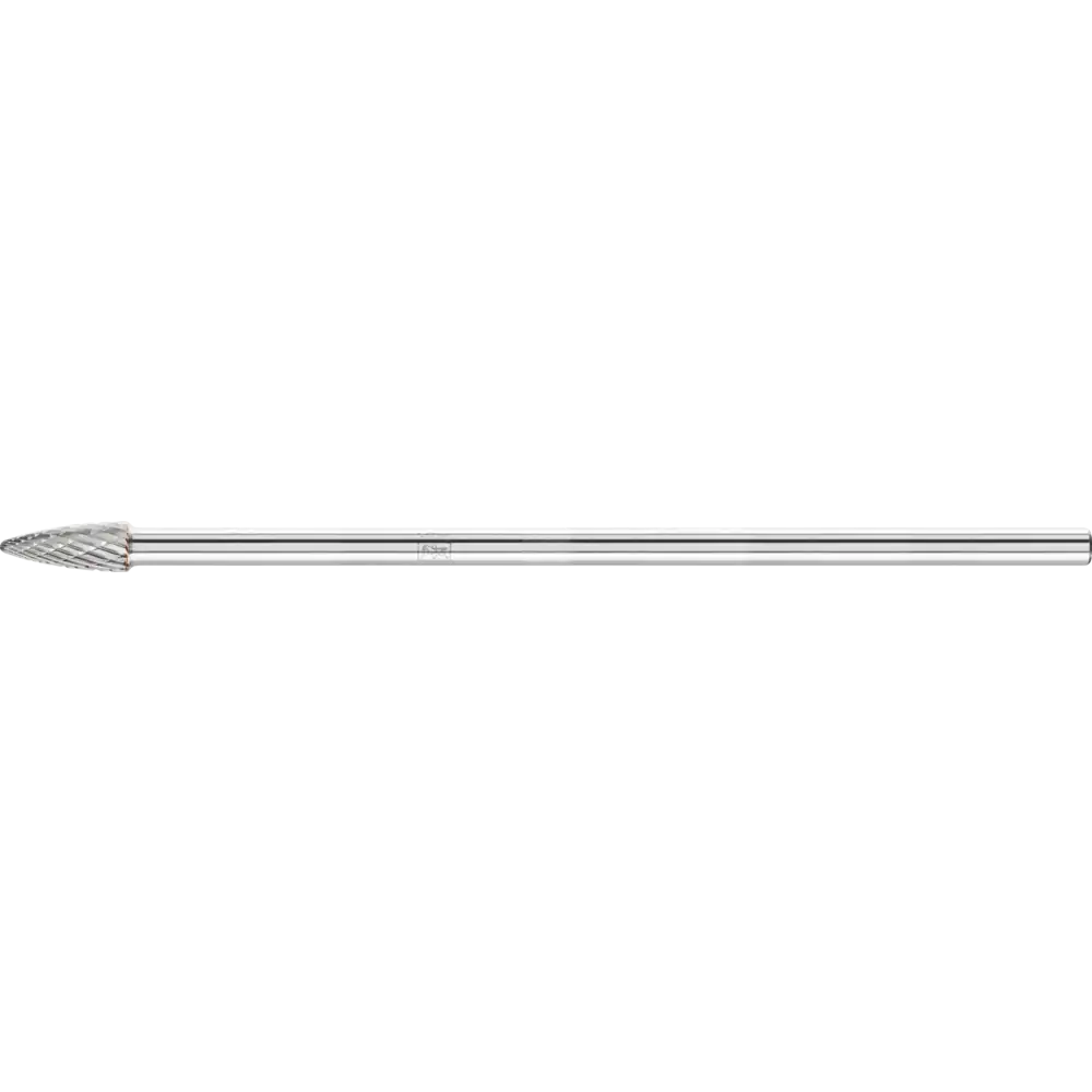 PFERD TOOLS Hartmetall Frässtift Rundbogen RBF Z3P universal mittel kreuzverzahnt Stahllangschaft