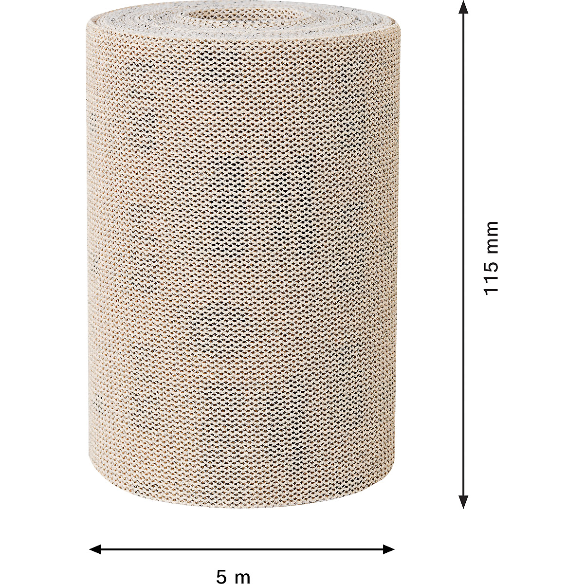 Bosch EXPERT M480 Schleifnetzrolle, Rollenlänge 5m, G 80