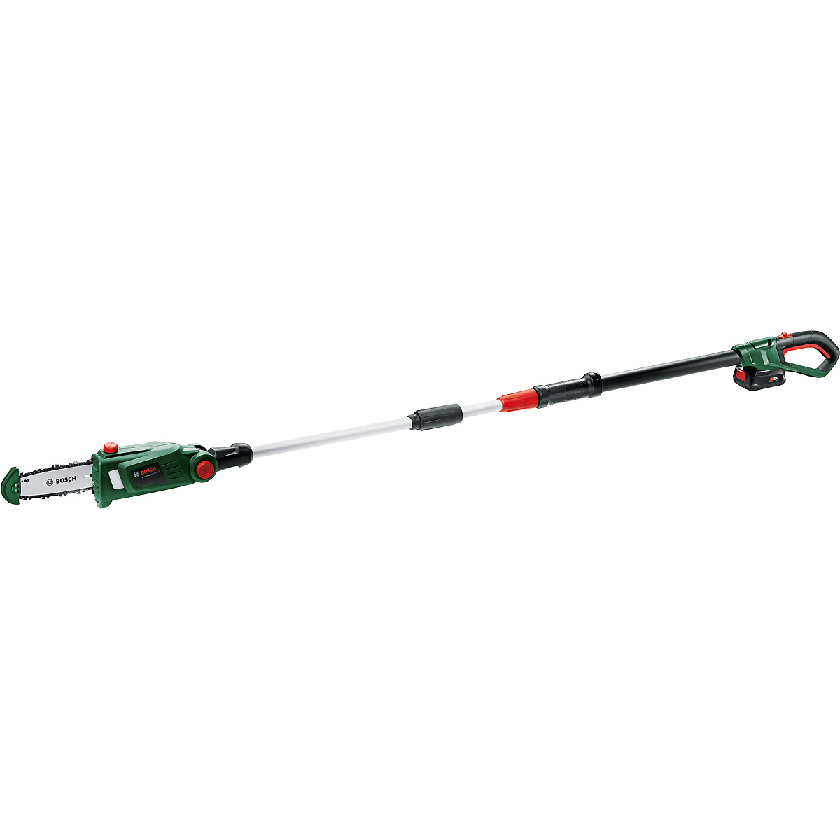 Bosch Akku-Teleskop-Hochentaster Kettensäge UniversalChainPole 18 mit 1 x PBA 18V 2.5 Ah Akku
