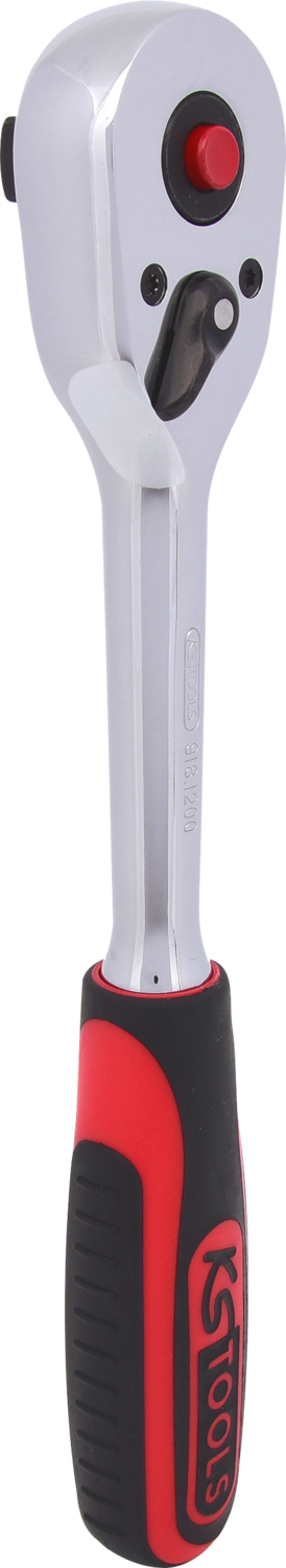 KS Tools 1/2" CHROMEplus Umschaltknarre, 45 Zahn