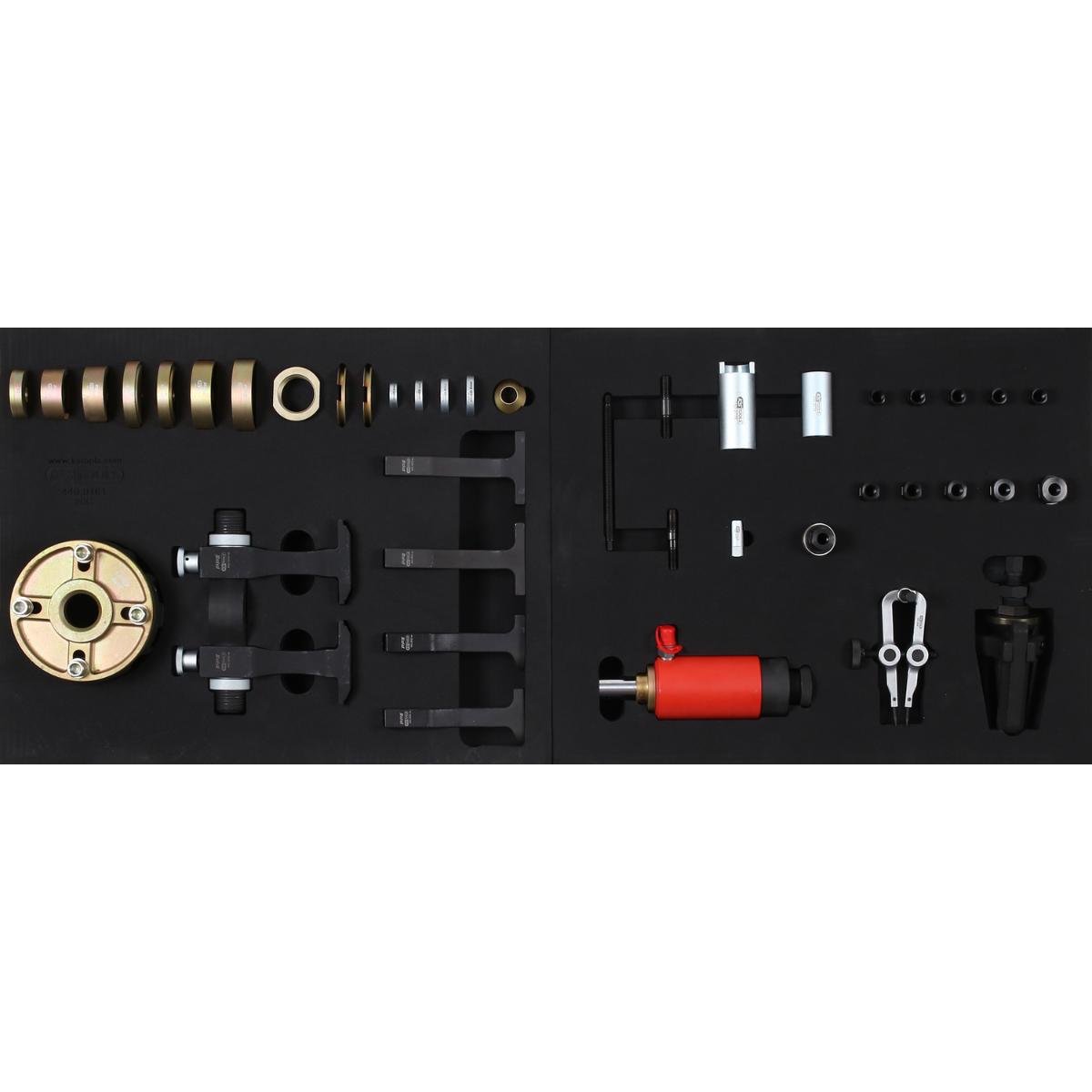KS Tools MODULO Systemeinlagen-Satz für Kompakt-Radlager. 61-tlg