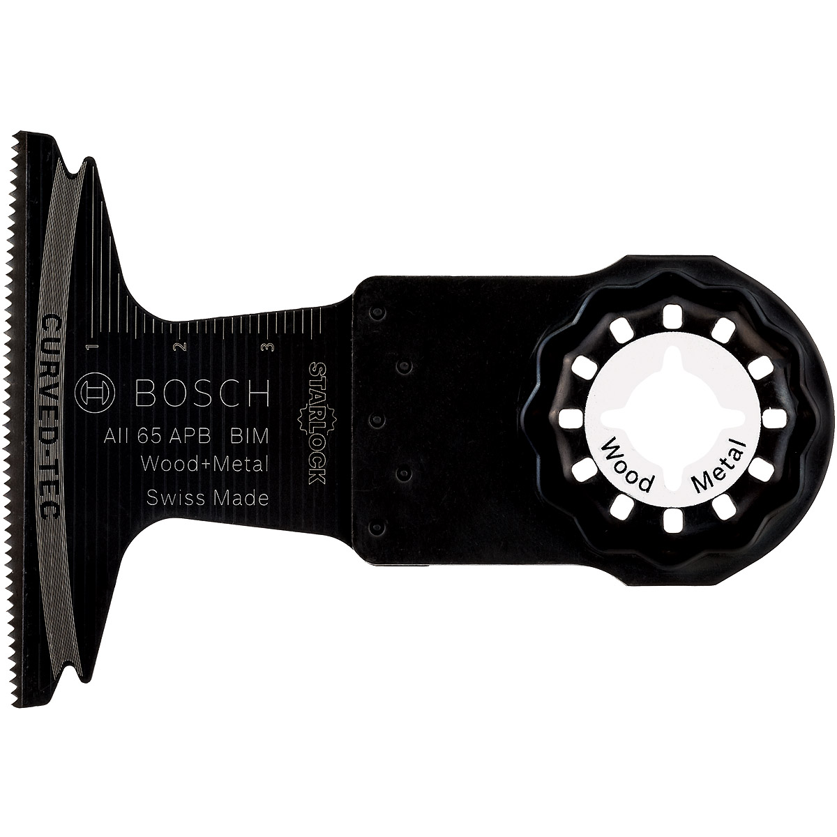 Bosch BIM Tauchsägeblatt AII 65 APB, Wood and Metal, 40 x 65 mm, PAK