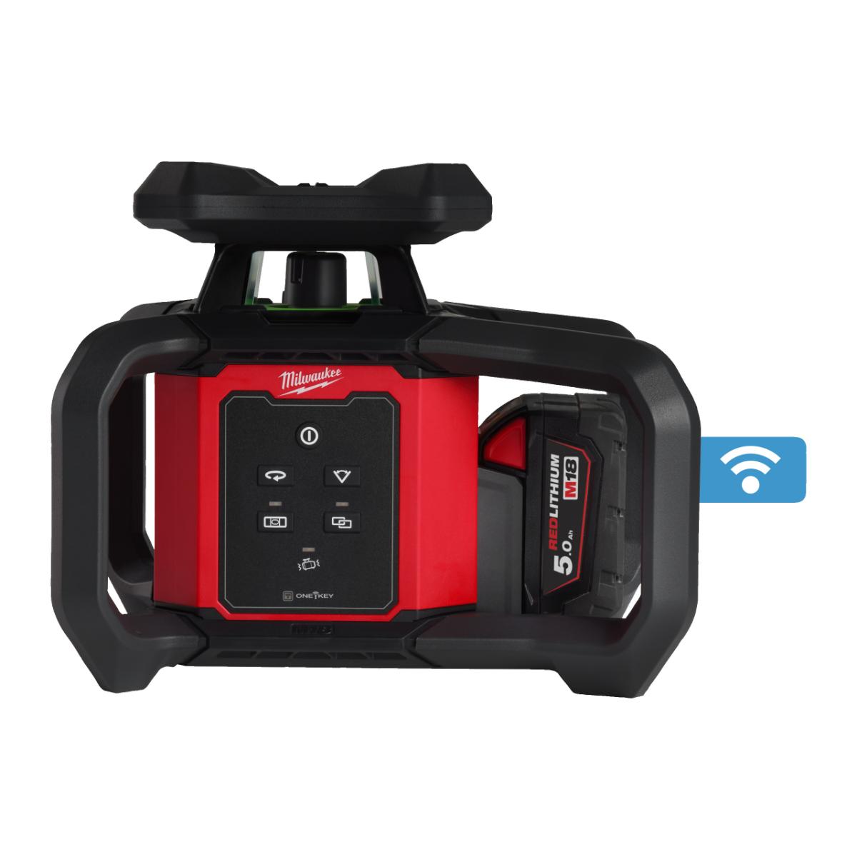 Milwaukee M18 ONE-KEY Akku-Rotationslaser M18RLOHVG300-501C