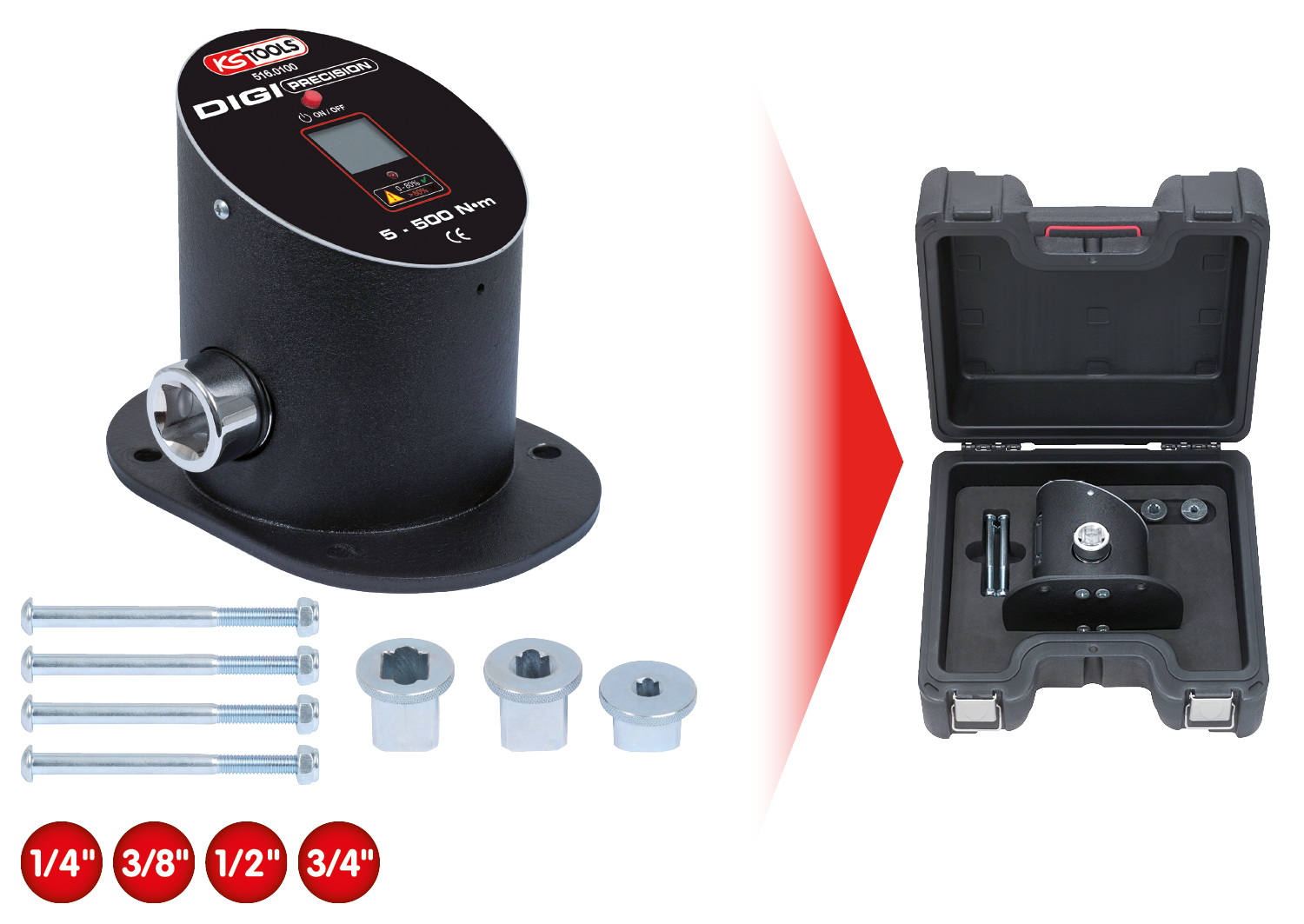 KS Tools Elektronisches Werkstattprüfgerät