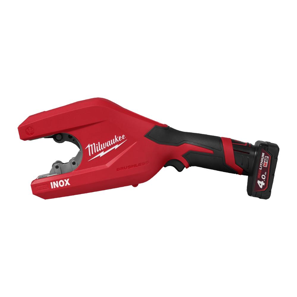 Milwaukee M12 Akku-Edelstahl-Rohrabschneider XL M12PCSS54-402C