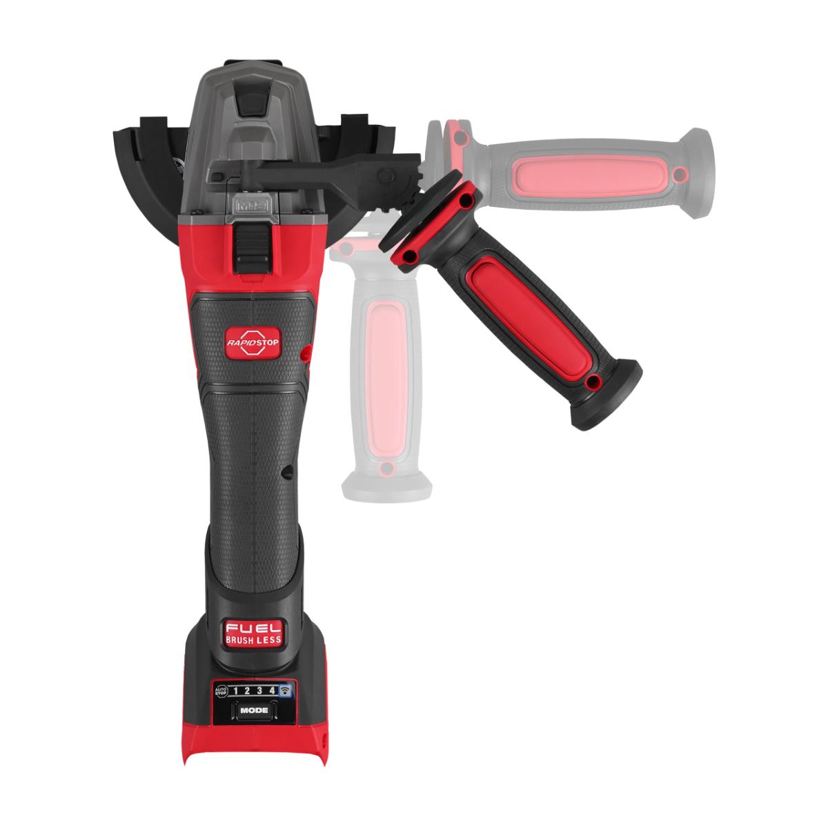 Milwaukee M18 FUEL ONE - KEY Akku - Sicherheitswinkelschleifer, M18FSAGSVO125X - 0X