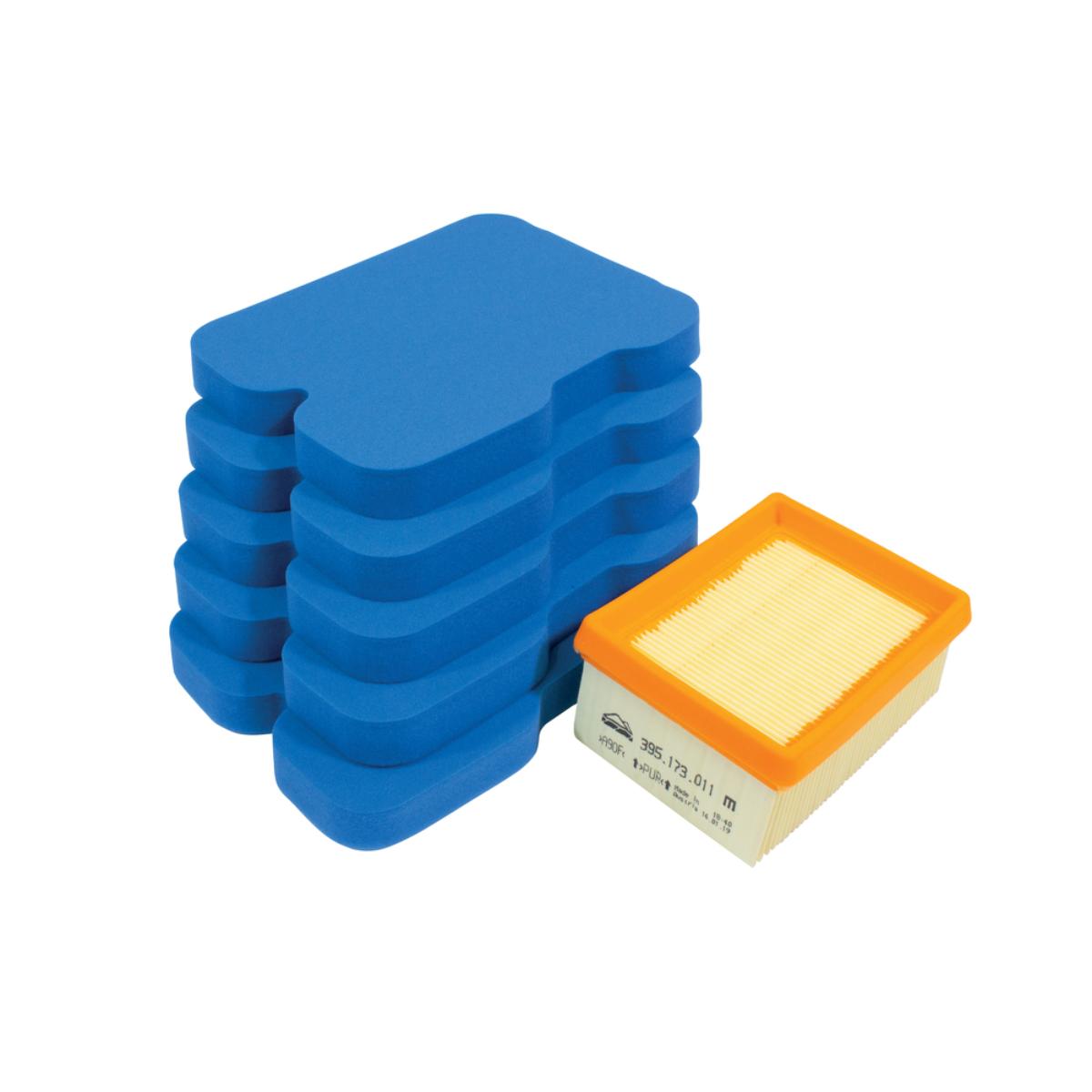 Makita Filter-Set 5+1 geeignet für Modelle EK7301/EK8100/PC7414 - 197799-7