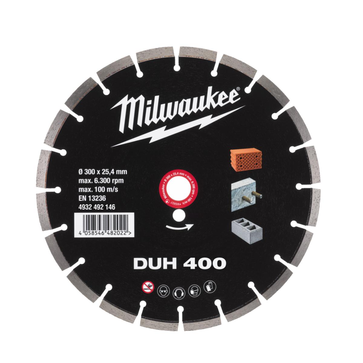 Milwaukee Diamanttrennscheibe DUH 400 - 4932492146