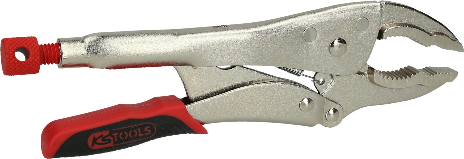 KS Tools Großmaul-Gripzange mit Easy-Release,65mm,L=230mm