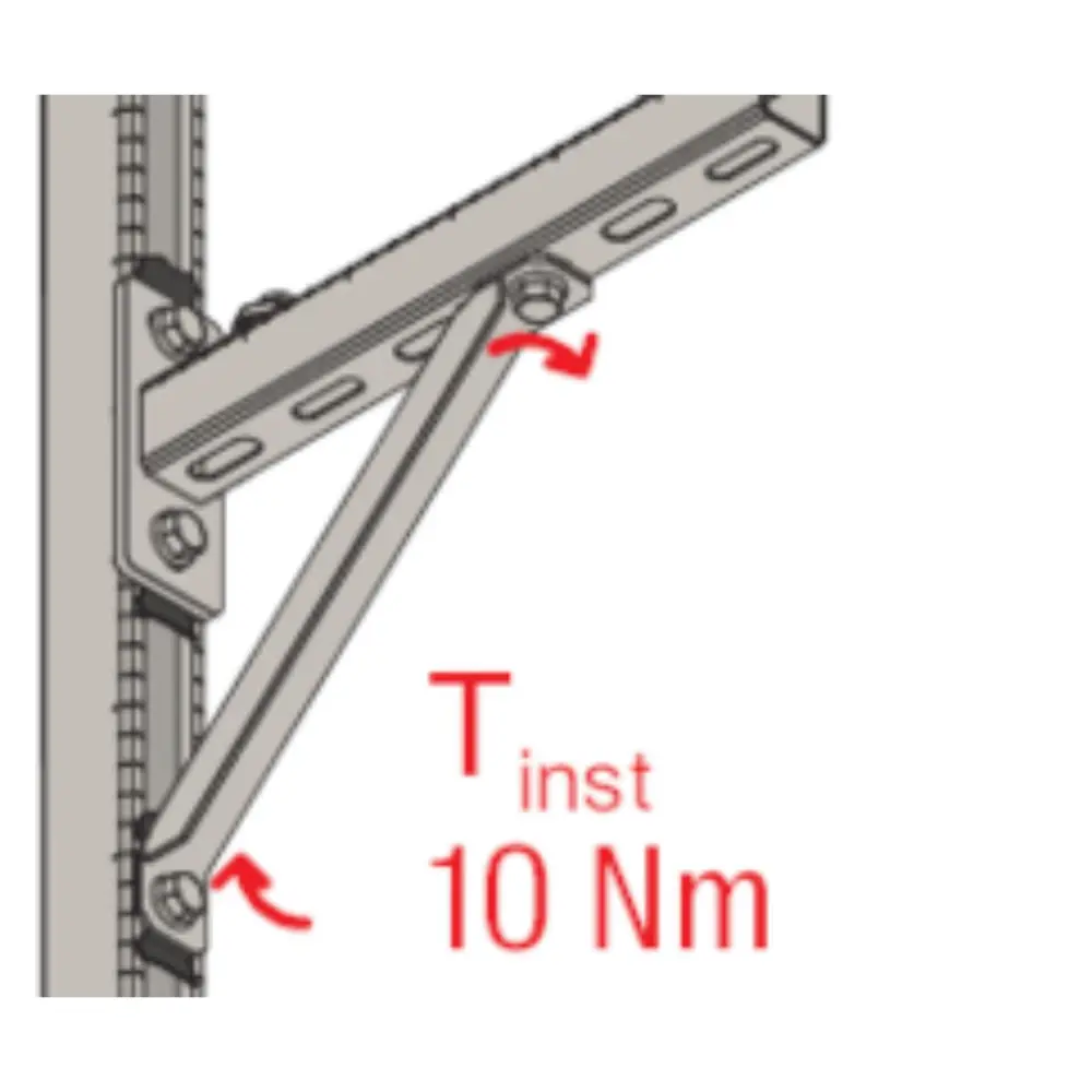 Fischer Winkelstütze WS 31-45°