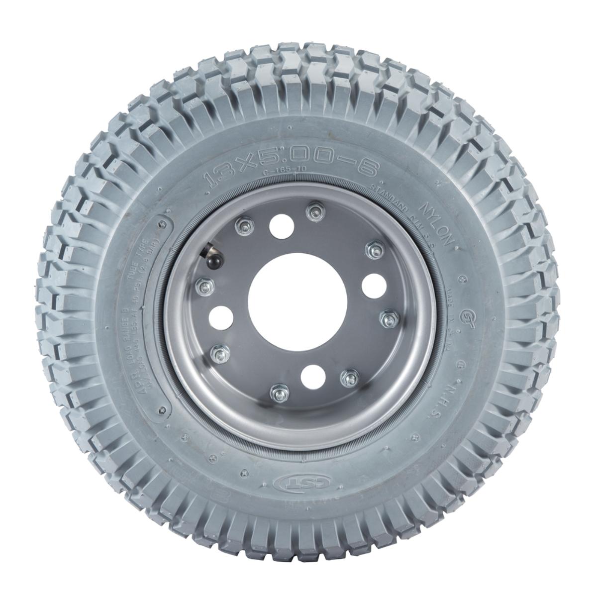 Makita Vorderreifen grau 330 für Akku-Schubkarre DCU601 + DCU602 - 1911K5-5