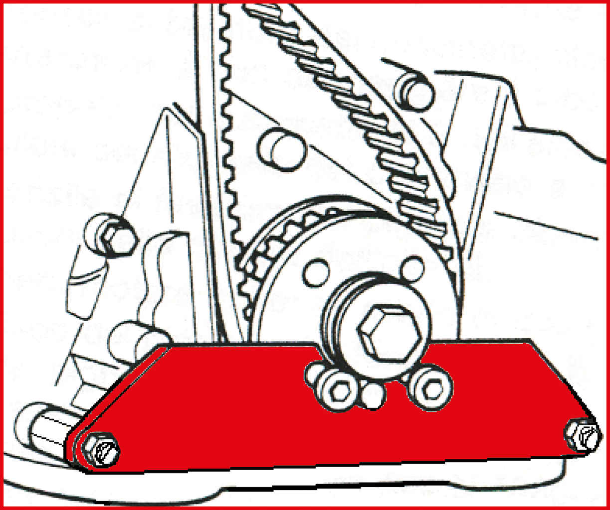 KS Tools Motoreinstell-Werkzeug-Satz für Alfa Romeo - Fiat - Lancia, 36-tlg