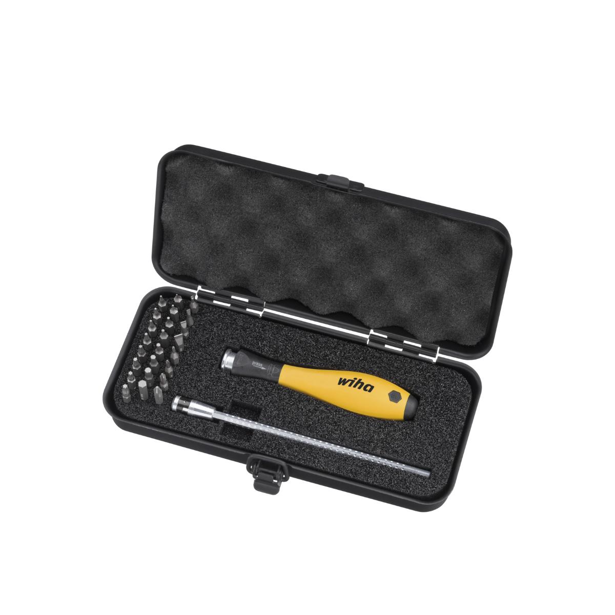 Wiha Bit Set SYSTEM 4 ESD gemischt 27-teiliges Set mit Box