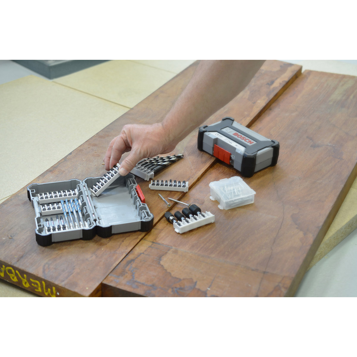 Bosch Impact Control Multi Construction Bohrer- und Schrauberbit-Set, 35-teilig