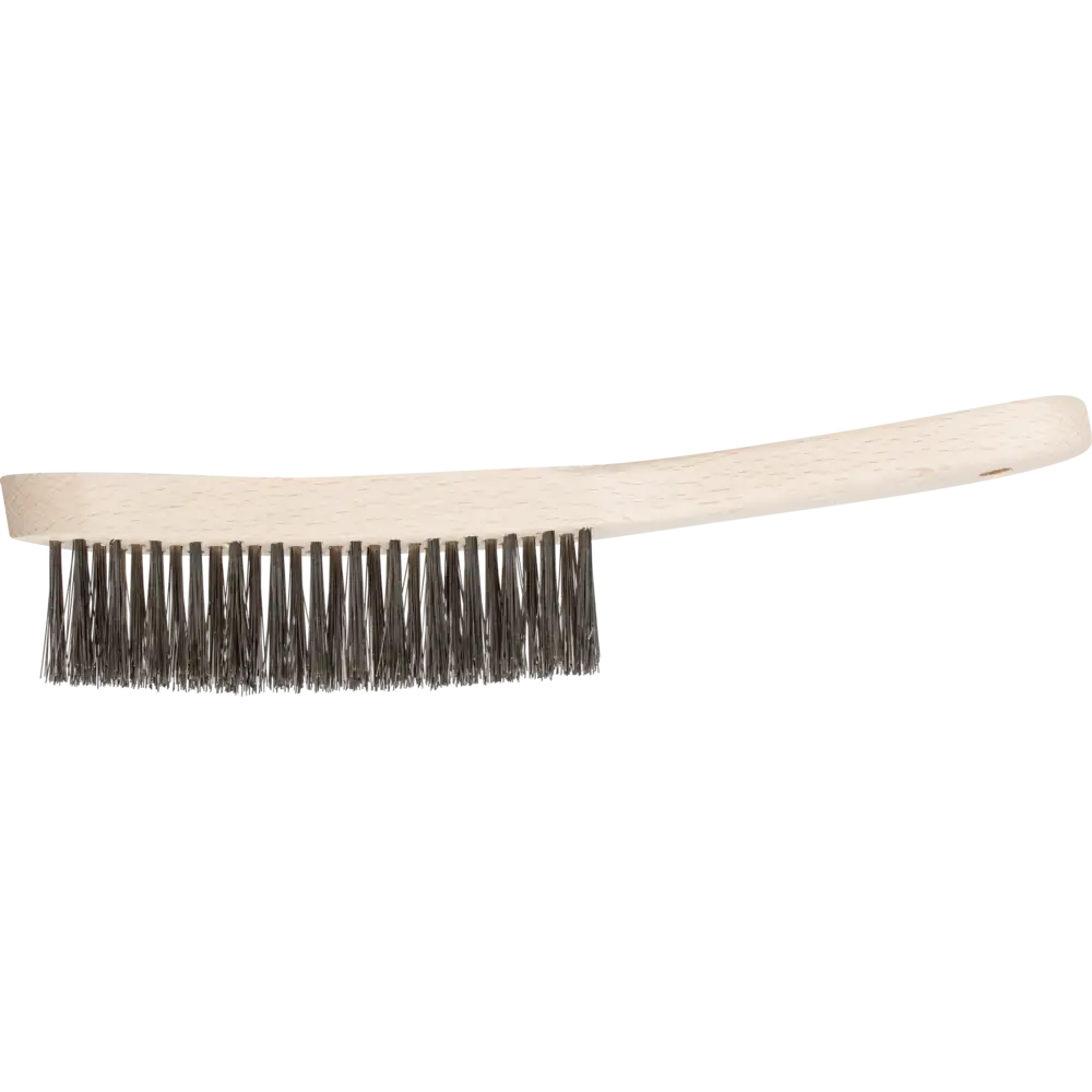 PFERD TOOLS Handbürste für Kehlnähte HBK 3reihig Edelstahl-Draht 0,35 mm