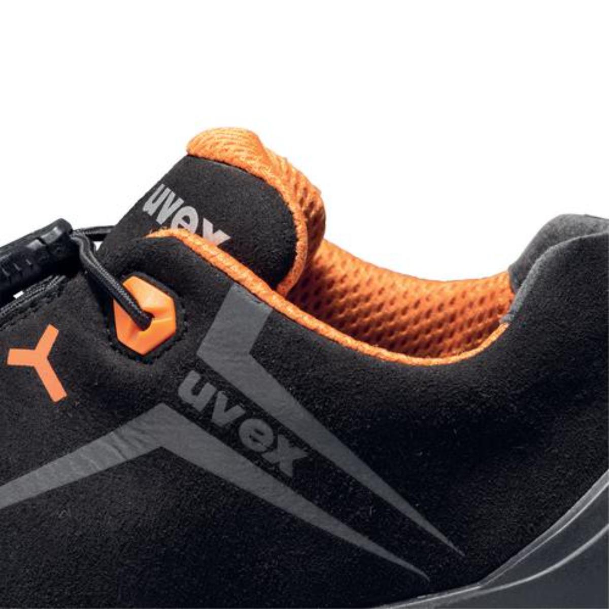 uvex 2 STX Sicherheitsschuh S7L Halbschuh Velours Größe 47 Weite 11