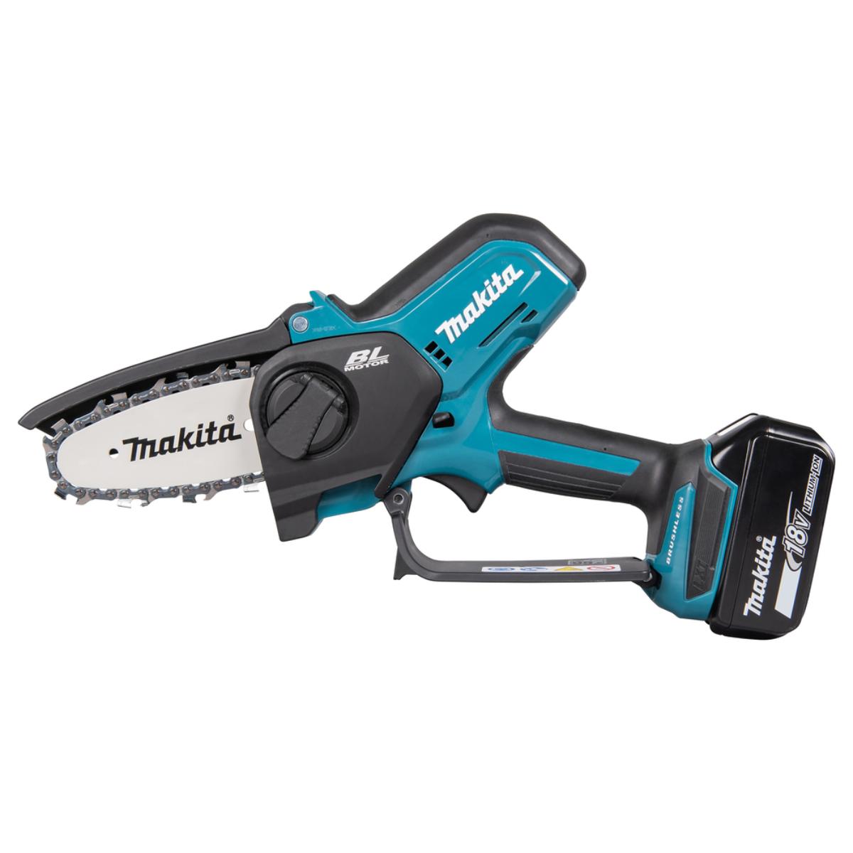 Makita Akku-Astsäge LXT 18V - 10 cm Schwert - mit 2x Akku und viel Zubehör - DUC101RX06