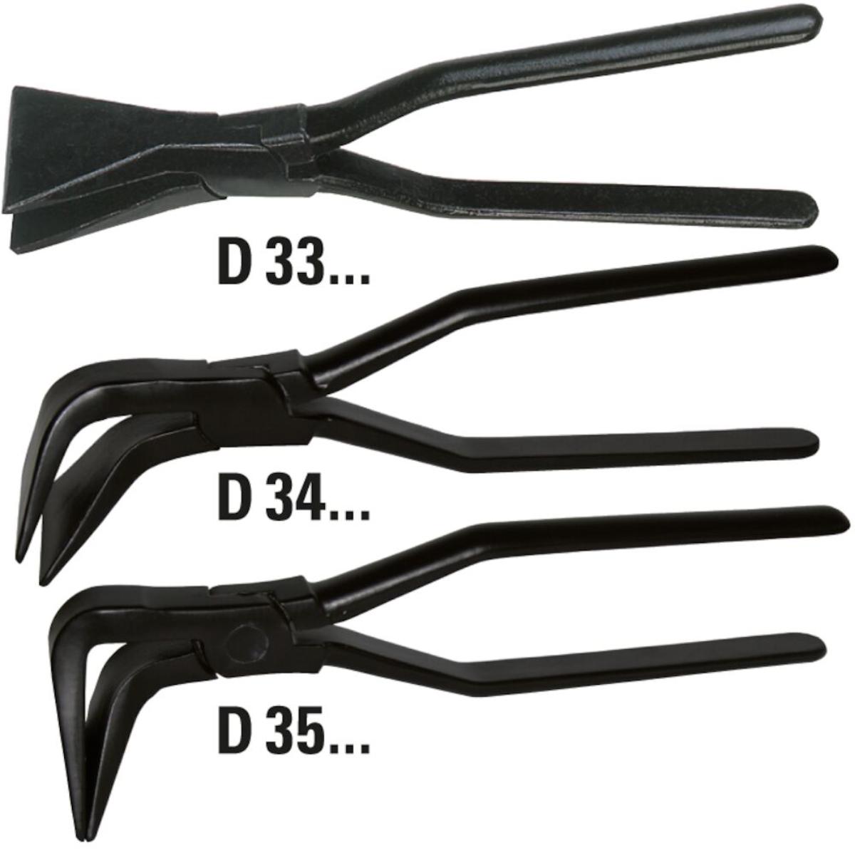 BESSEY Falzzange 45° gebogen