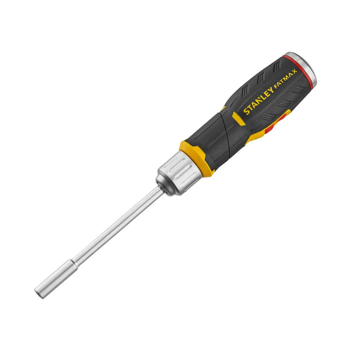 STANLEY FATMAX Bit-Schraubendreher mit Pistolen-Ratsche 12 Bits: 5-6,5-8mm PH1 PH2 PH3