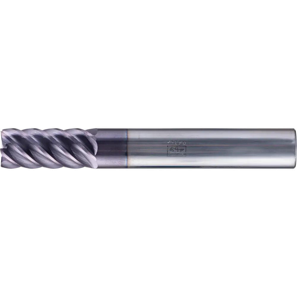 PFERD TOOLS VHM Eckfräser lang 6 Schneiden scharf TiAlN Schaft HA Universal Line